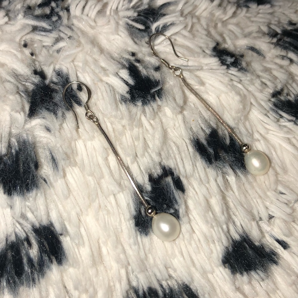 AAA South Sea Drop Dangle Pearl Earrings